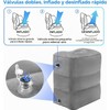 DAWNTREES Paquete de 2 Almohadas inflables para pies