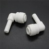 Pxyelec 1/4 Inch Elbow Water Filter Fitting Tube Connect 5