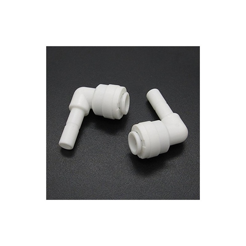 Pxyelec 1/4 Inch Elbow Water Filter Fitting Tube Connect 5