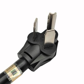 Parkworld EV/Dryer 3 Prong 10-30 Extension Cord UL Listed, NEMA 10-30P to 10-30R Lighted Female, 30A, 250V, 7500W (4FT)