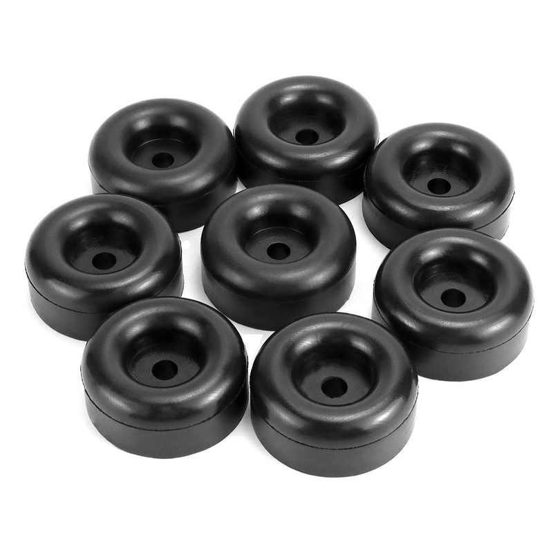 QWORK Trailer Ramp Door Bumper - 8-Pack Automotive-Grade Rubber Bumpers,