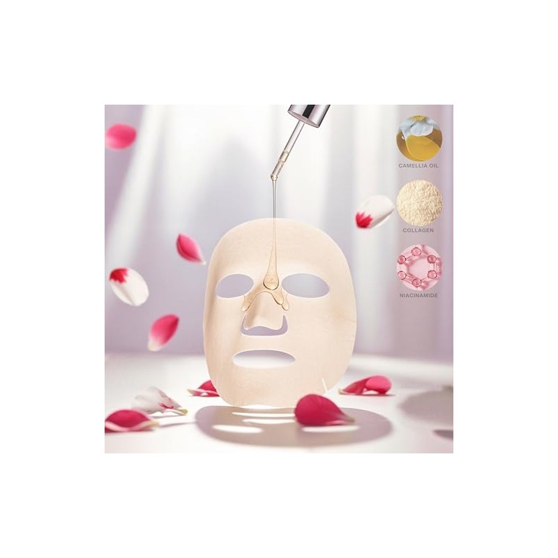 Mascarilla facial coreana galardonada con aceite de 2 pasos, nutritiva