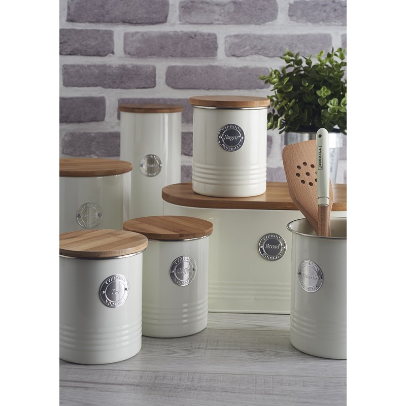 Typhoon Living Airtight Tea, Coffee and Sugar Storage Canister with