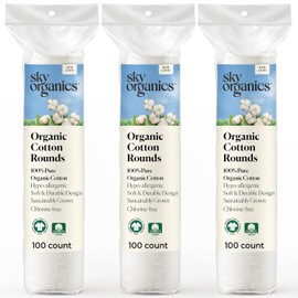 Limpieza facial perfecta con Sky Organics: un pack Pads Desmaquillantes Biodegradables de calidad premium ideales para un cuidado facial superior sin irritaciones. Su