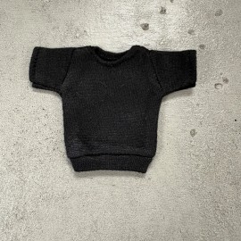 FIGLot SU-RG-SL-BK: 1/12 Black T-Shirt for 6" medium to slim action figure body