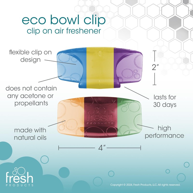 Fresh Products Toilet Bowl Eco Bowl Clip 2.0 Toilet Bowl