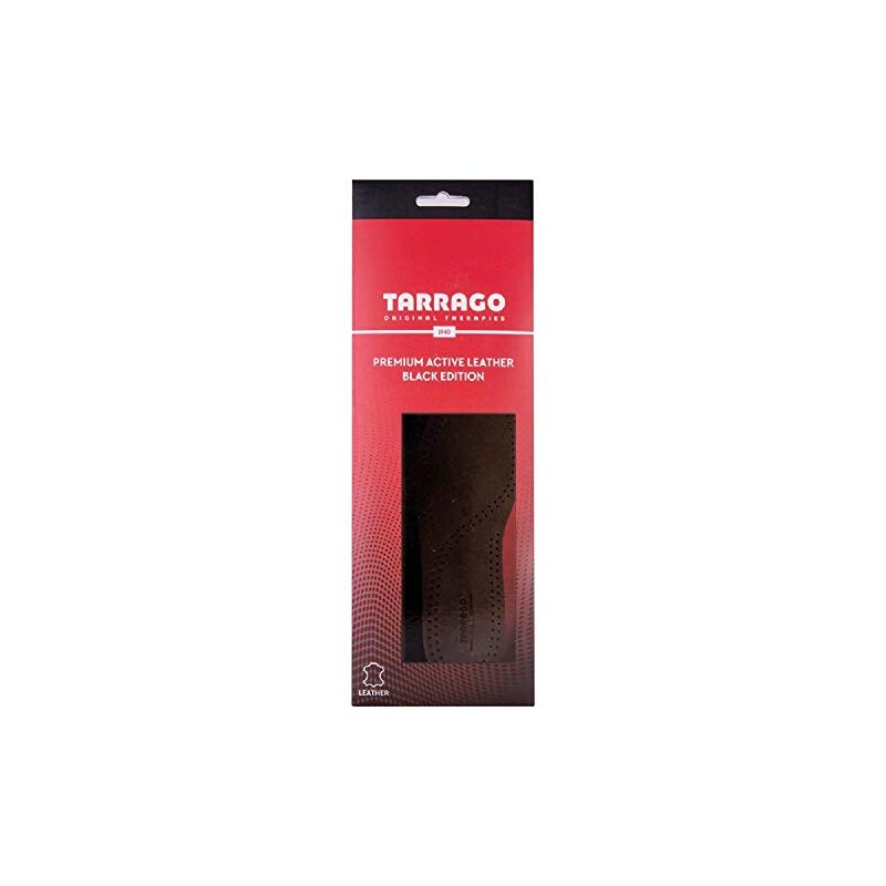 Tarrago Active Leather Premium B/E Insoles, Premium Insoles, Size 37-38