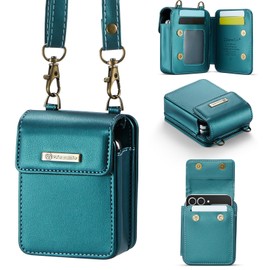 Hülle Case for Blackview Hero 10 Cover + Straps Universal Wallet Leather Crossbody Bag,Multi-Function Mini Bag Shell for Blackview Hero 10(2)