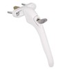 Neoteck 2Pcs Window Handle Universal Espag Key Locking Lockable Double