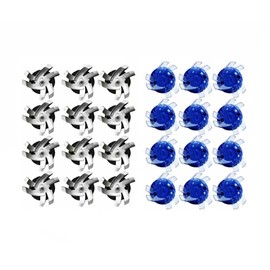 Golf Spike Tacks, 24 Pieces, Replacement Spike Tacks, Golf Shoe Tacks, Anti-Slip, Easy to Put On and Take Off