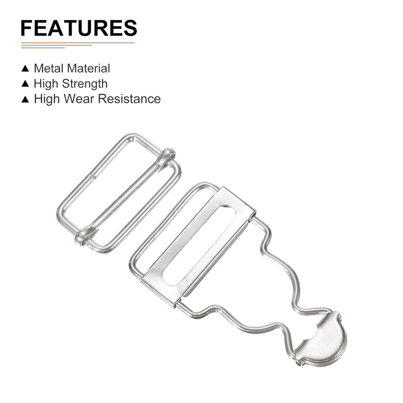 DTGN 45mm/1.77" Overall Buckles - 2 Sets - Good for