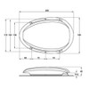 LOW PROFILE BLACK ROOF AIR DUCT VENT VENTILATOR HORSEBOX CARAVAN