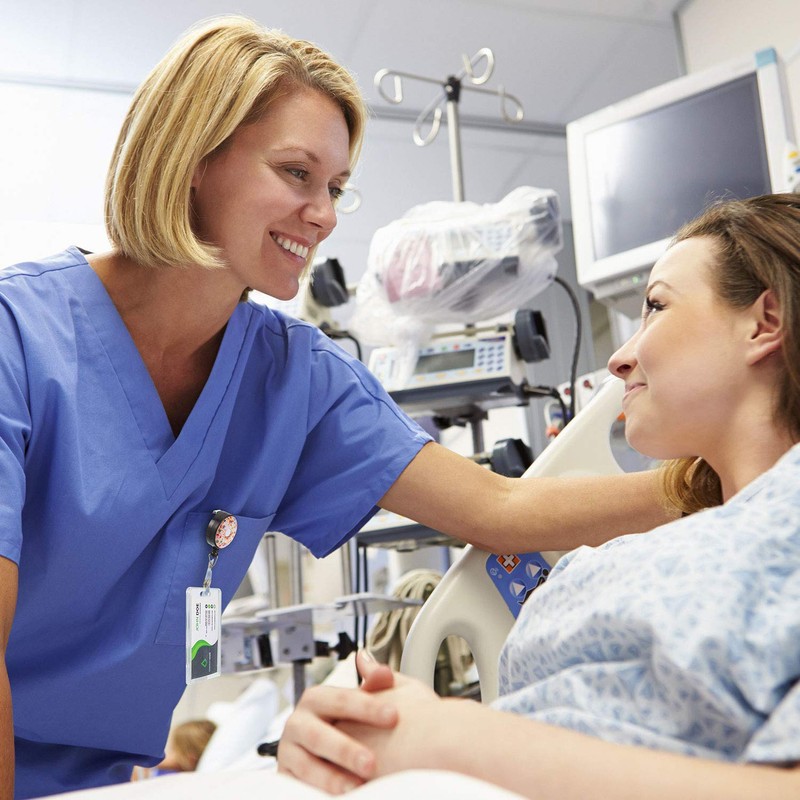 Pack of 4 Donut Badge Holders, Retractable ID Clip with