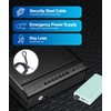 PINEWORLD Gun Safe, Biometric Gun Safes For Handgun, Pistol Safe