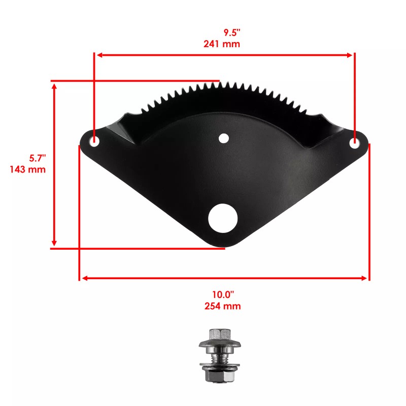 Husqvarna Steering Sector Gear Plate For Husqvarna LGT2554 LGT2654 LGTH22V48