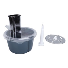 Kit de Cortador de Contenedores de Procesador de Alimentos para Thermomix TM5 TM6, Accesorio de Disco de Trituración de Rodajas de Licuadora de Acero Inoxidable de Alta Eficiencia