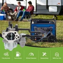 partszen Carburetor for Kohler Command Pro 420CC CH440 14HP Engine with Kit