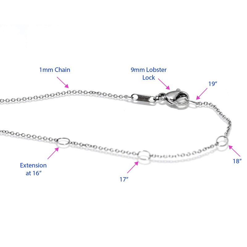 Dolceoro ALIS VOLAT PROPRIIS - Inspirational Mantra Necklace Vertical Bar