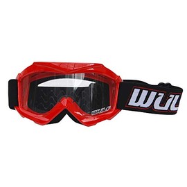 Wulfsport Kids Children Tech MX Motocross Sports off Road Goggles Red