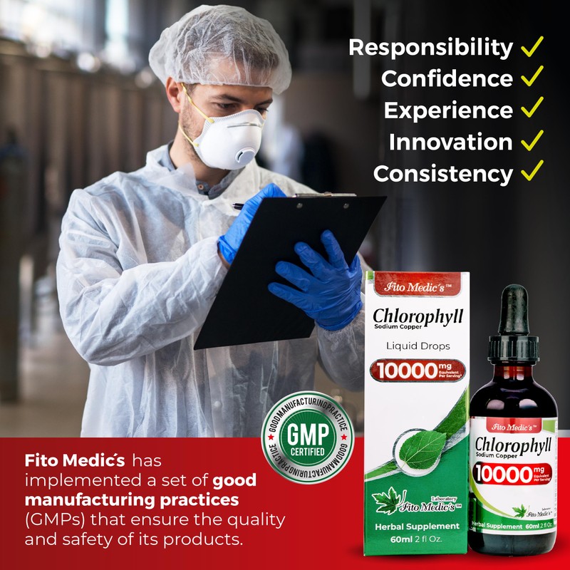 FITO MEDIC'S Lab | Liquid Chlorophyll | Chlorophyll Liquid Drops