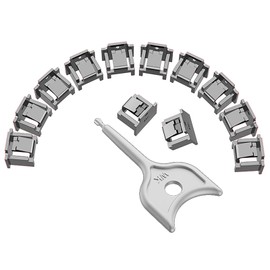 72 Pcs RJ45 Port Lock with 3 Keys, Locking RJ45 Port/Dust Blocker,RJ45 Dust Cover Cap Female Port Plugs Protector,Compatible RJ45 Port Devices(Grey)