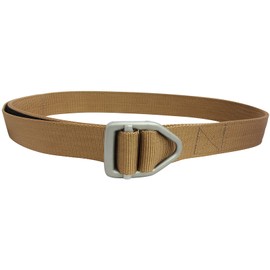 Bison Designs 38MM Heavy Duty Gunmetal Buckle Belt - Large - Coyote Brown