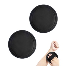 CULEB 2 Stück Peeling Handtuch,Peelinghandschuh für Bad,Gesichts und Körperpeeling Handschuhe Badebürste aus Naturkautschuk für Peeling und Revitalisierung Haut für Männer,Frauen(Schwarz)