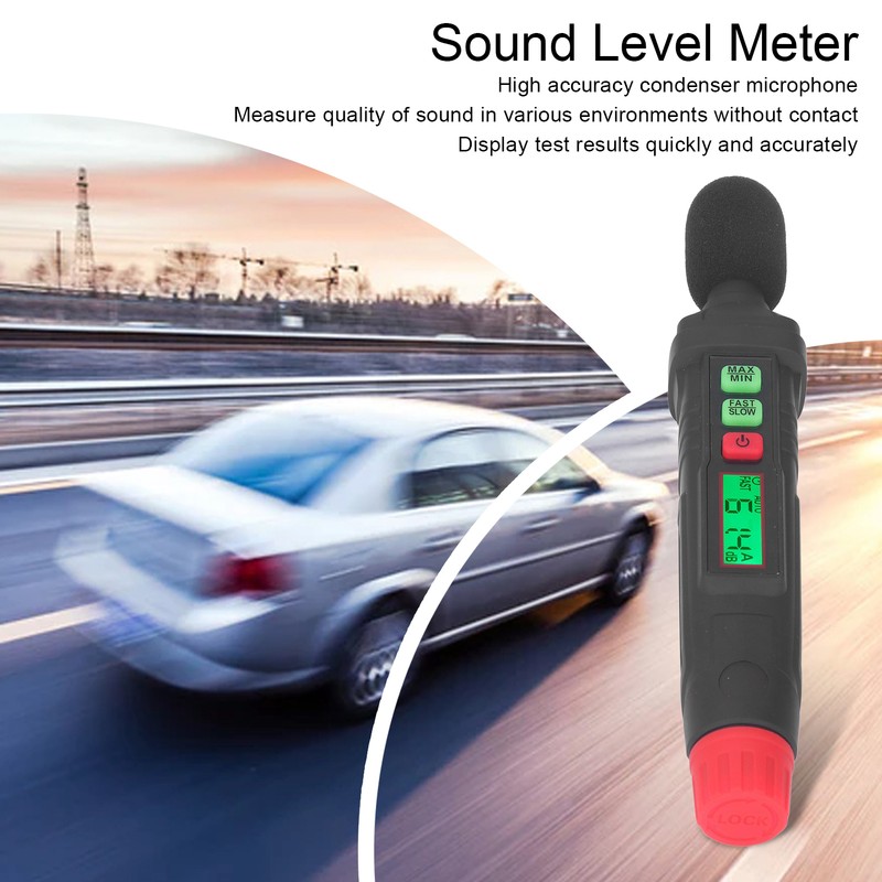 Sound Level Meter Decibel Noise Detection Mini Portable 30dB~130dB with