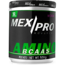 MexPro Aminoacidos BCAAS 500Gr Sabor Mora