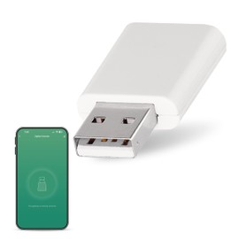 EMOS GoSmart Mini ZigBee Signal Booster, Smart Home USB Zigbee 3.0 Extender Compatible with Tuya, Smart Life, Zigbee Hub Required