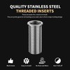 SENNMONN Thread Repair Inserts M11X1.5X30MM Insert Qty 10 Stainless Steel