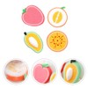 LIFKOME 3sets Fruit Shape Dish Sponge Kitchen Cleaning Sponges Scrub