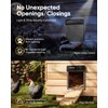 LARKBIRD Automatic Chicken Coop Door with Audio Recall Function, Solar
