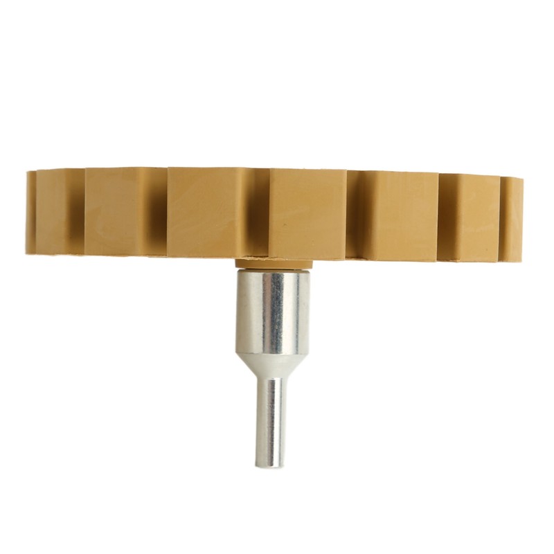 4in Removing Rubber Eraser Wheel Round Fan Blade Electric Hand