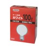 Yazawa Corporation GW100V90W95 Ball Bulb, 100 W Shape, 3.7 inches