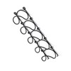 NOENNULL Wall Mounted Wine Racks Metal Wine Storage Shelf Wine