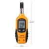 Preciva Digital Psychrometer Thermo-Hygrometer, LCD Mini Temperature and Humidity Meter