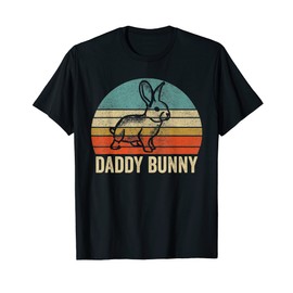 Funny Easter Day Dad Daddy Bunny Husband Wife Tee Egg Ear T-Shirt