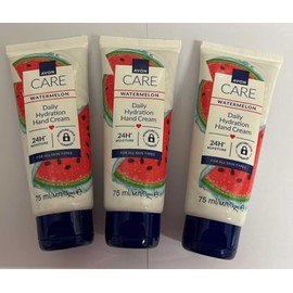 3 x Avon Hand Creams for hands nails and cuticles 75ml (3 x 75ml, Watermelon)