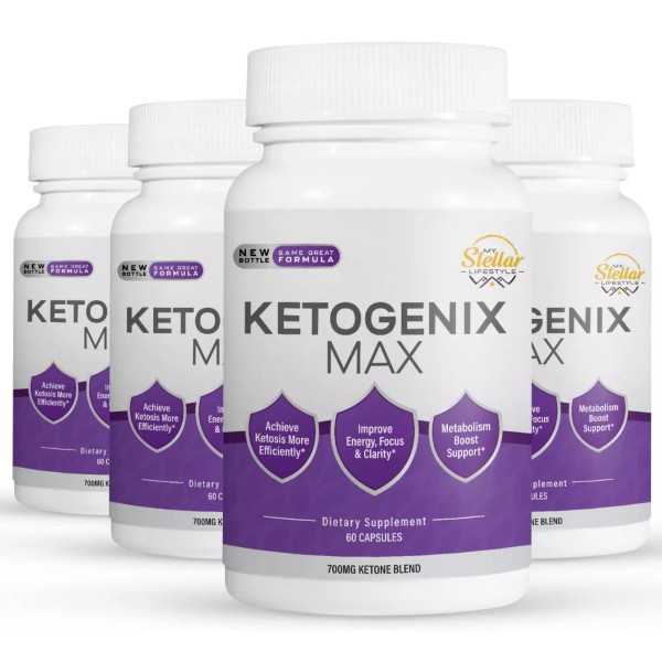 Ketogenix Max 4 Pack Ketogenix Max, control de peso y