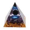 Crystal Pyramid Exquisite Beautiful Pyramid Power Stone Ornament for Desks