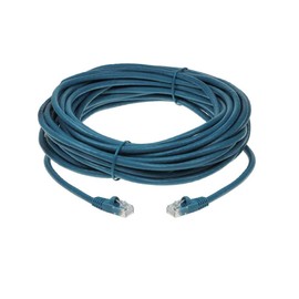 SF Cable 200ft Cat 6 Unshielded (UTP) Ethernet Network Cable, RJ45 Plugs, 24AWG 4pair Stranded Copper Wire, 550Mhz Snagless Patch Cable - Blue