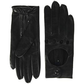 Roeckl Women's Young Driver Plain Gloves, Black (Black 000), 7.5 (Manufacturer size: 7.5)