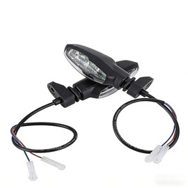 12V LED Motorcycle Turn Signals Pair Yellow Turn Signals Compatible with TRIUMPH Speed Twin, Speed Triple R/RS/S, Tiger 800/1200