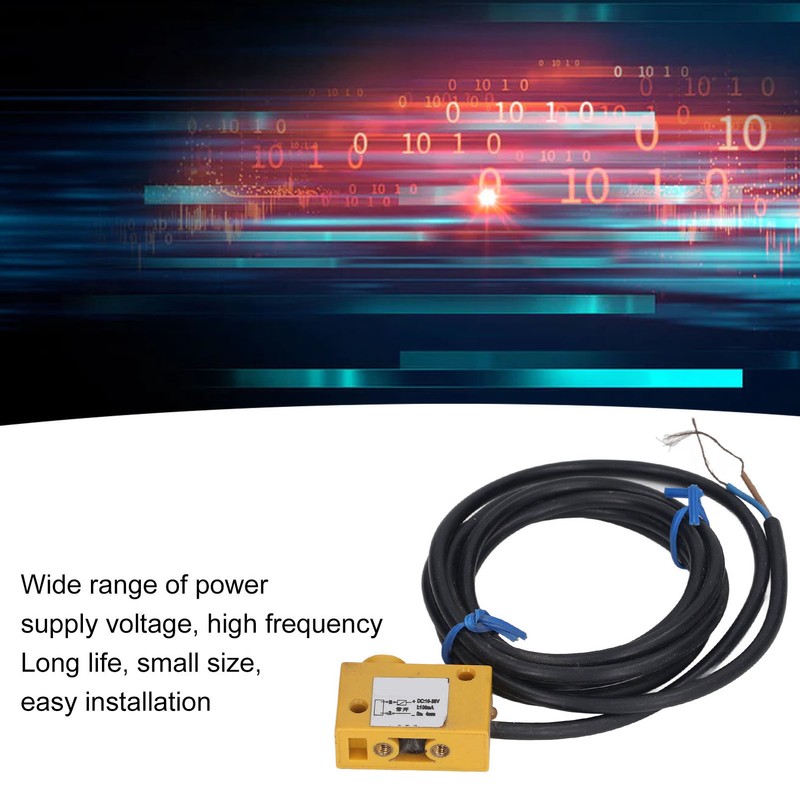 5PCS Inductive Proximity Switch 2 Lines Normally Open IP65 ABS