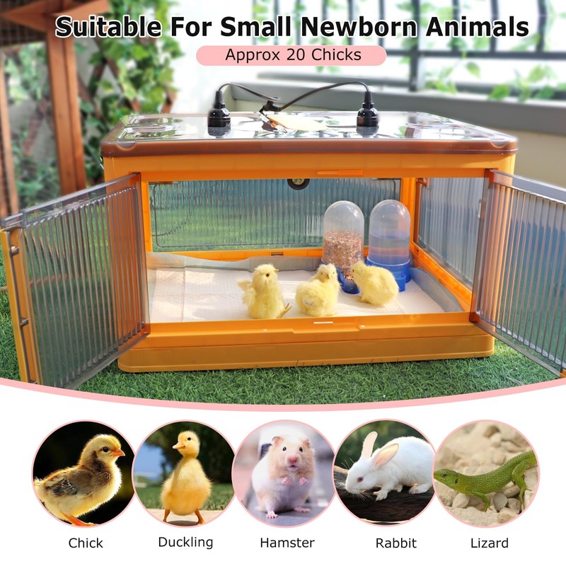 Chicken Brooder Box for Chicks Chicken Brooder Box Kit with