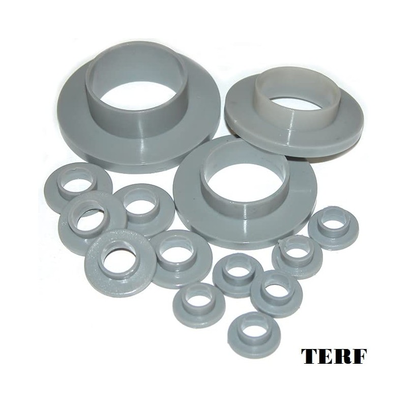 TERF® M8 X 9.9mm X 3mm X 17mm Grey Nylon