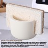 Geelin 2 Pack Diatomite Stone Sponge Holder for Kitchen Sink