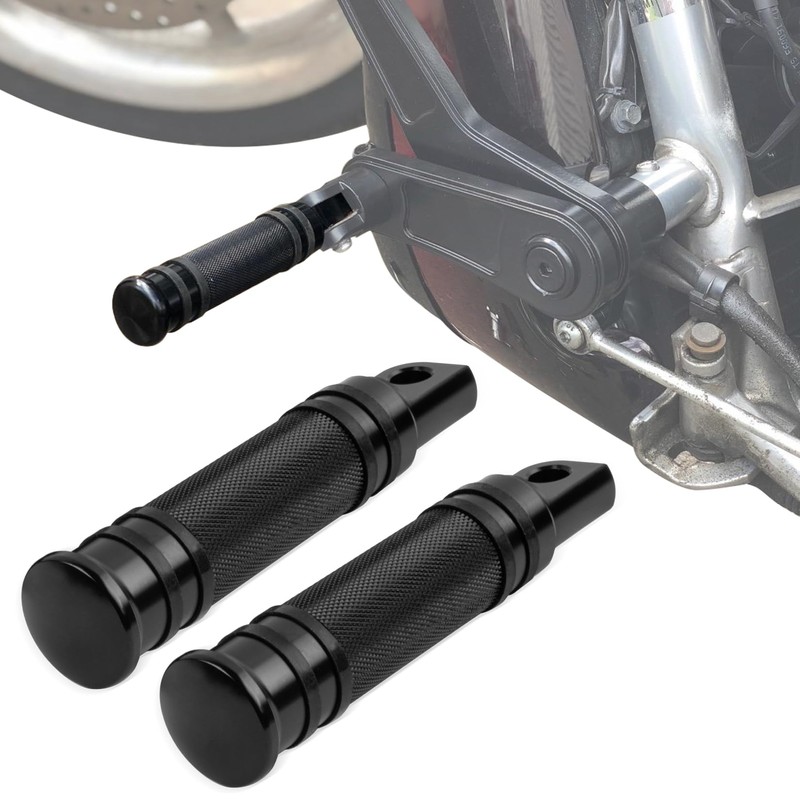 Motorcycle Foot Pegs, PSLER Male Footpegs for Dyna Sportster XL883