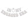 Banner In My Engaged Era - Decoración de fiesta de